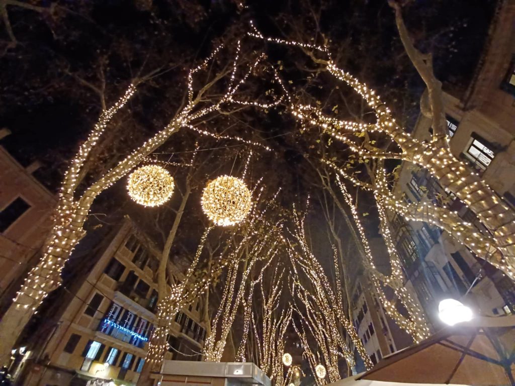 vánoční atmosféra na Mallorce